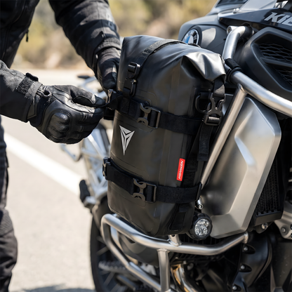 Wasserdichte Motorrad-Rahmentasche – Sicher verstaut bei jedem Wetter